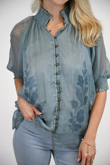 Kennedy Blouse | Misty Wind