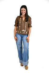 Paisley Blouse | Chestnut Vine