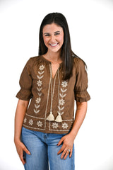 Paisley Blouse | Chestnut Vine