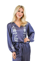 Kennedy Blouse | Indigo