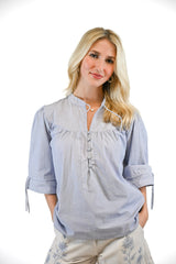 Mia Blouse | Morning Mist