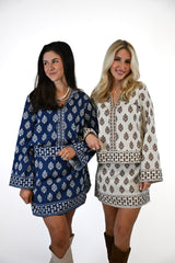 Sofia Blouse | Ivory Bloom