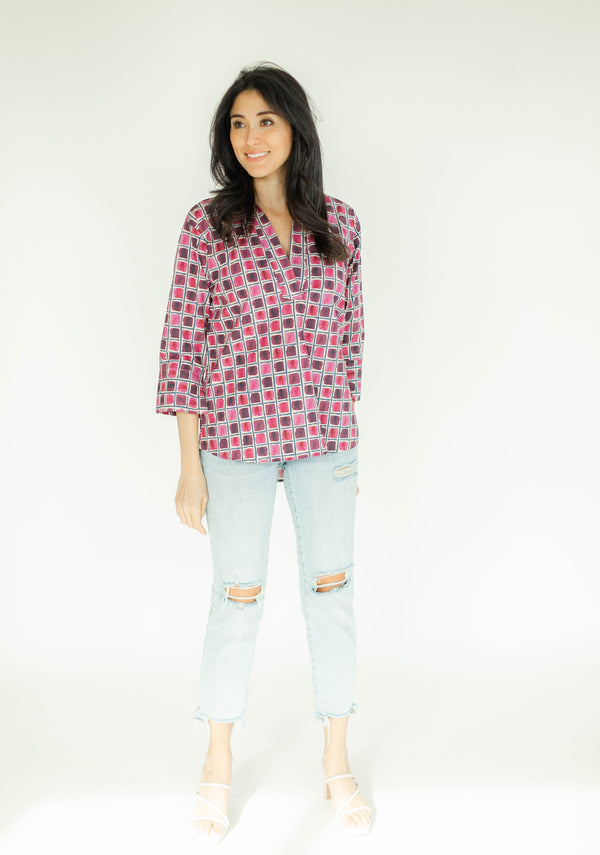 Skyler Blouse | Rosewood