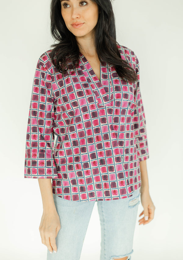 Skyler Blouse | Rosewood