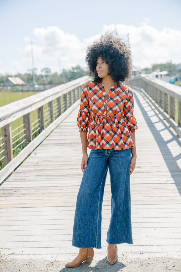 Nevaeh Blouse | Spiced Apple