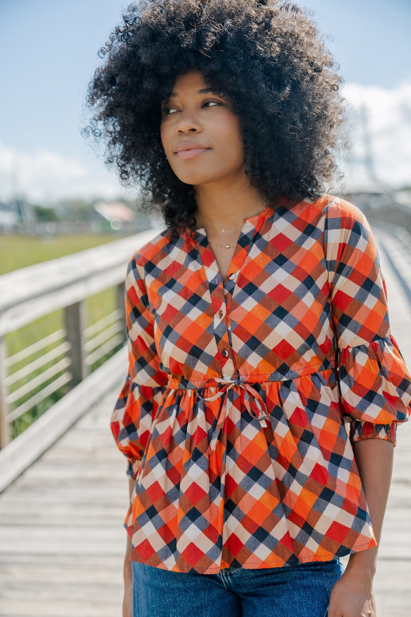 Nevaeh Blouse | Spiced Apple