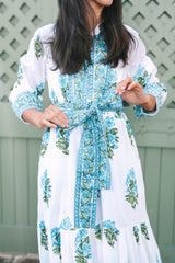 Folly Maxi LS | Blue Hydrangea