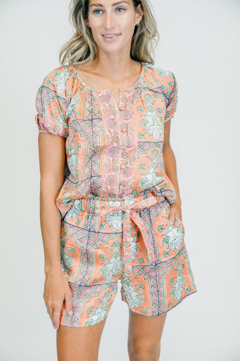 Newport Short | Peach Quartz