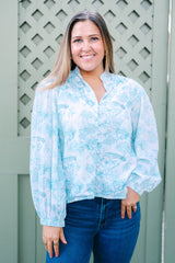 Verity Blouse | Chinoiserie