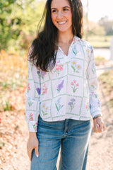 Gracie Blouse | Botanical Library