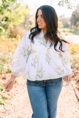 Bluffton Blouse | Daffodil