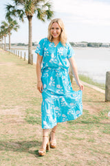 Olivia Blouse | Blue Quartz