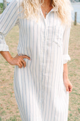Elodie Maxi | Saltwater Stripe