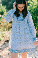 Jase | Seafoam Trellis