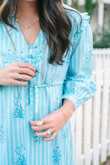 Ansley | Bluebell Stripe