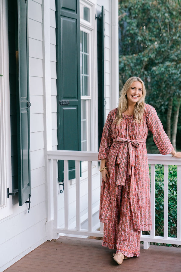 Serena Duster | Cranberry