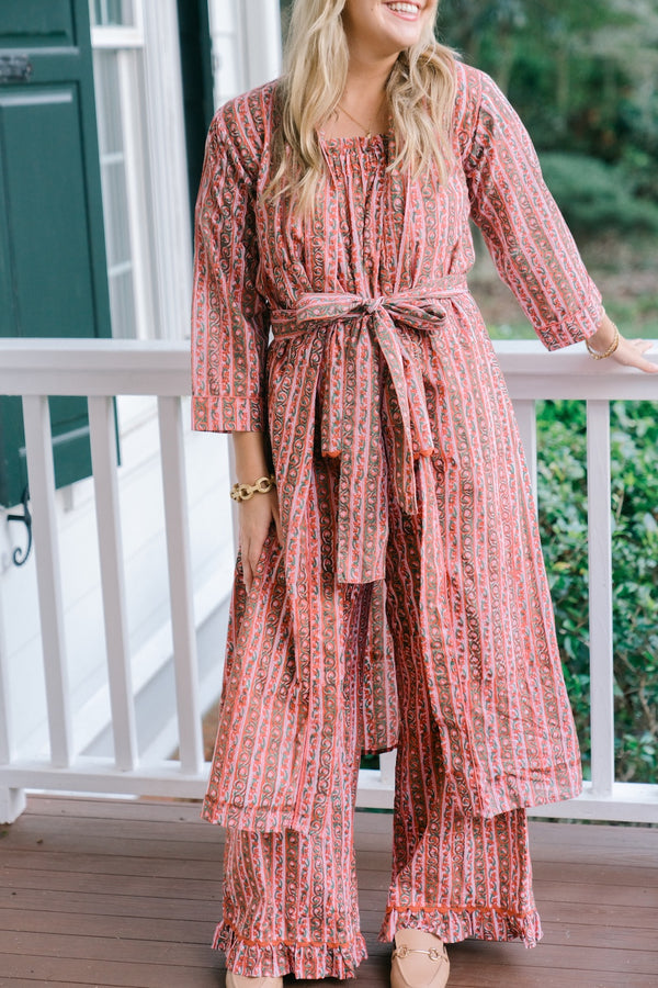 Serena Duster | Cranberry