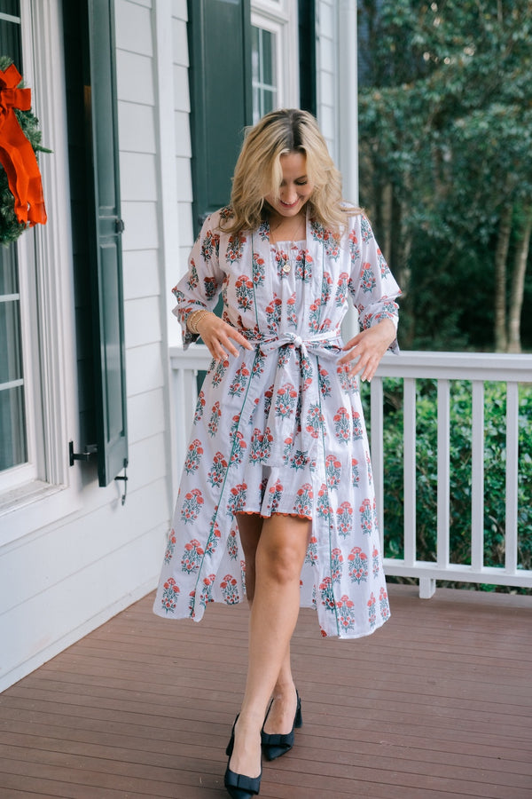 Serena Duster | Scarlet