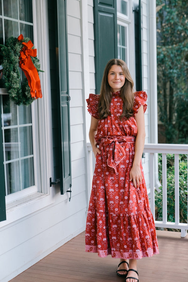Jasmine Blouse | Merlot