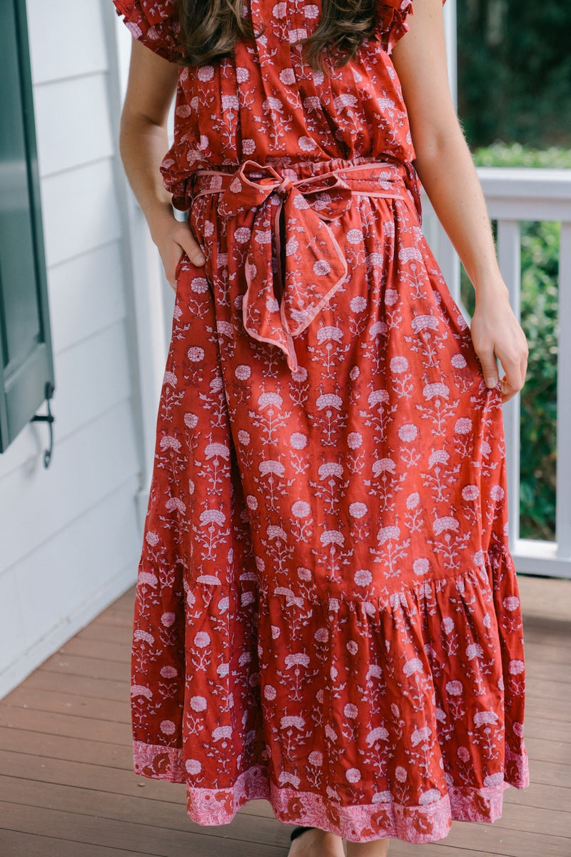 Addison Skirt | Merlot