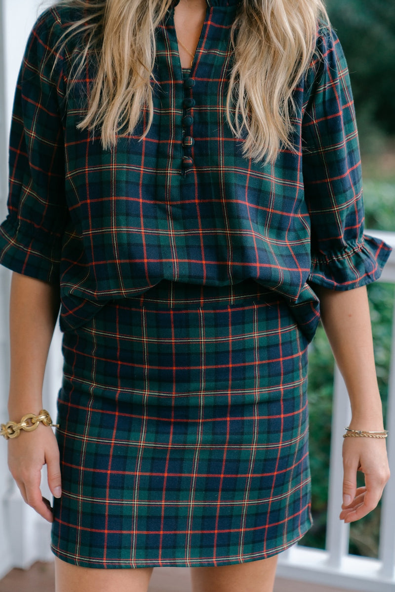 Emma Skirt | Evergreen Twill