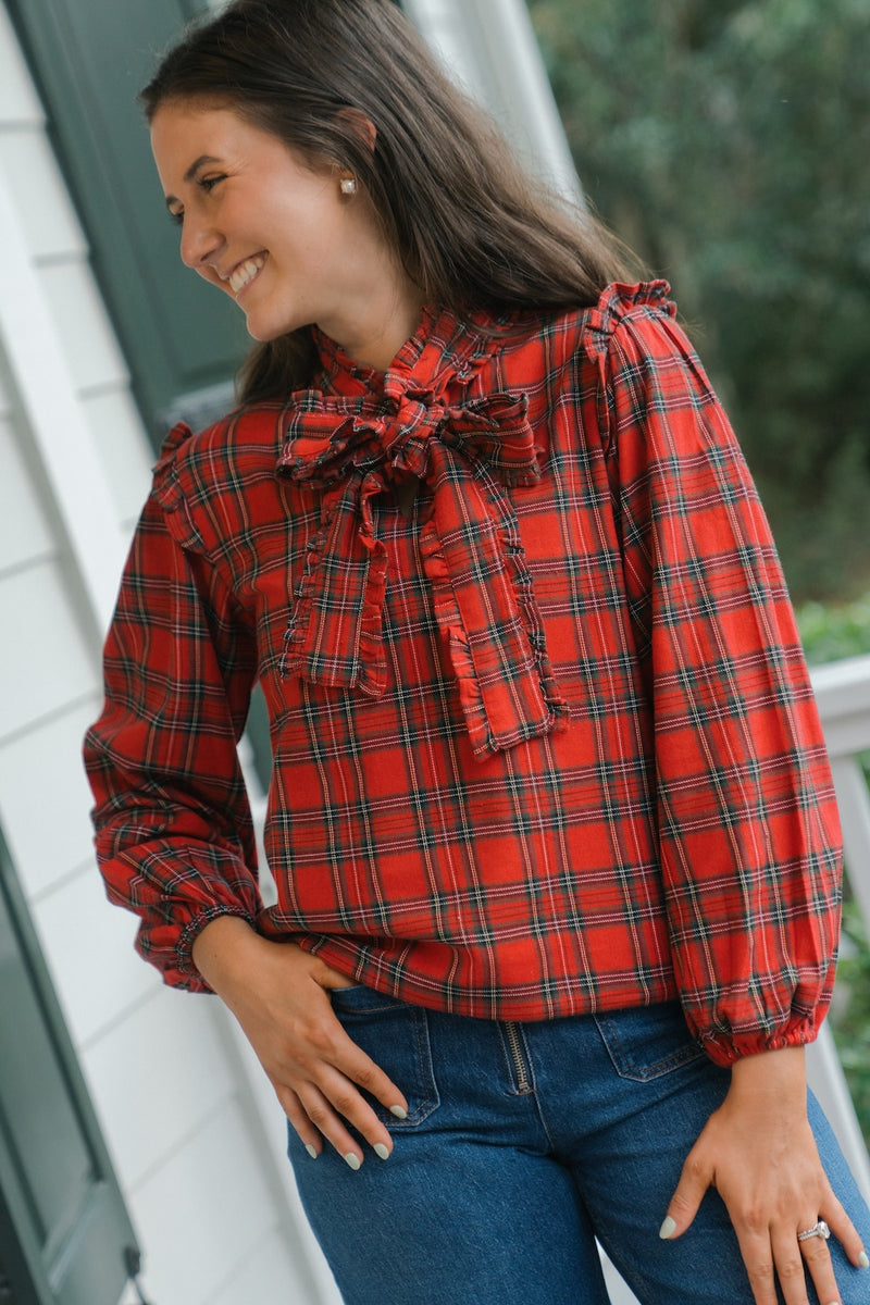 Amara Blouse | Holly Berry