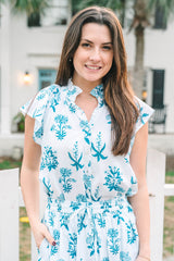 Bays Blouse | Indigo Meadow