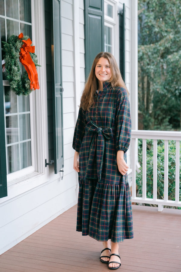 Folly Maxi LS | Evergreen Twill