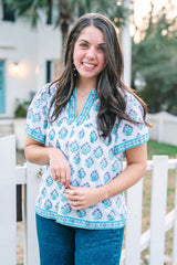 Vera Blouse | Meadow Breeze