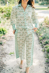 Zara Pant | Garden Lattice