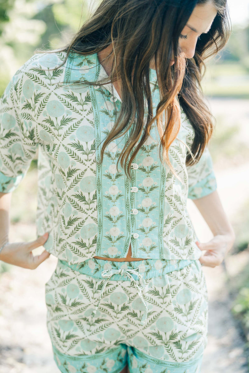 Evalie Short | Garden Lattice