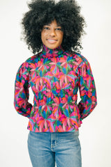 Lucie Blouse | Poinsettia