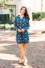 Luna | Navy Peony