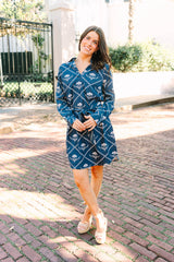 Luna | Navy Peony