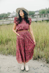 Oliver Skirt | Cranberry