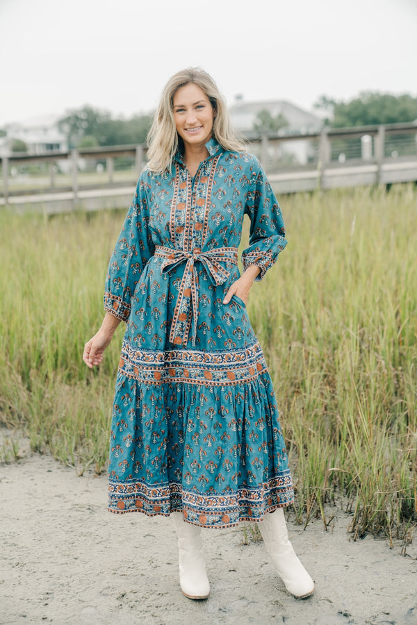 Holly Maxi | Cornflower