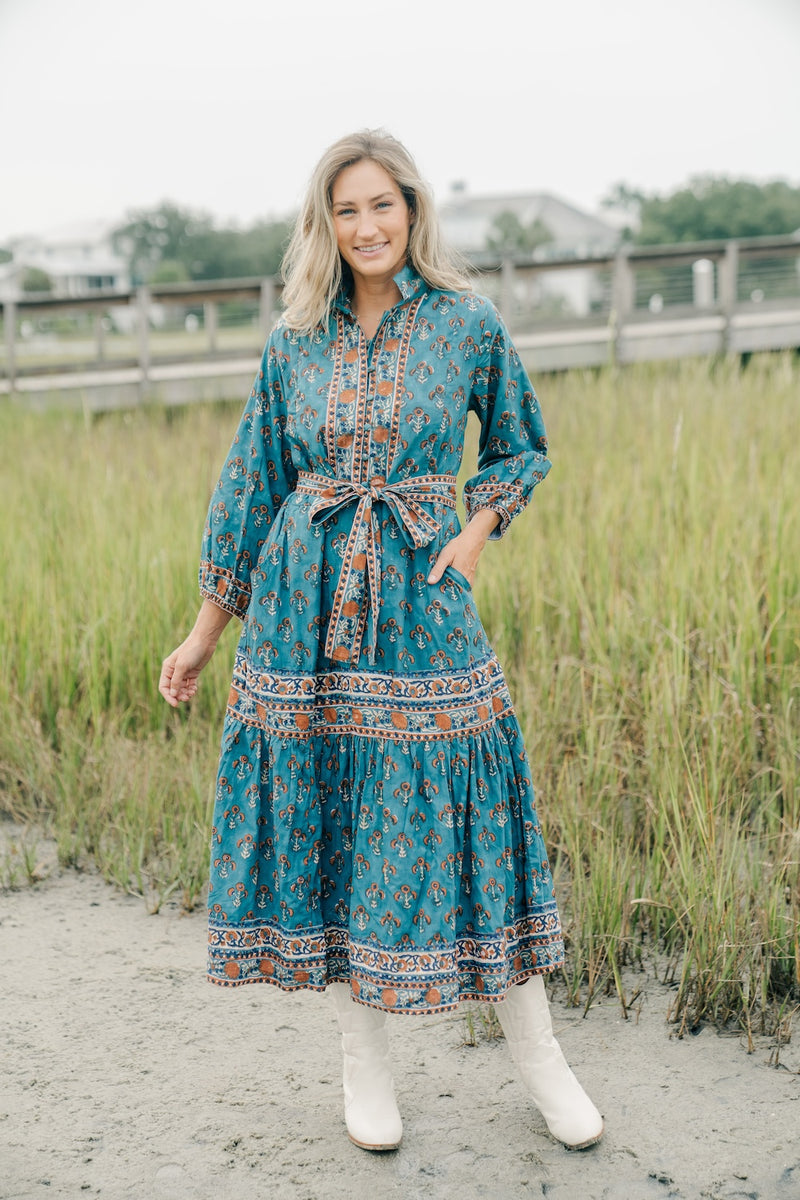 Holly Maxi | Cornflower