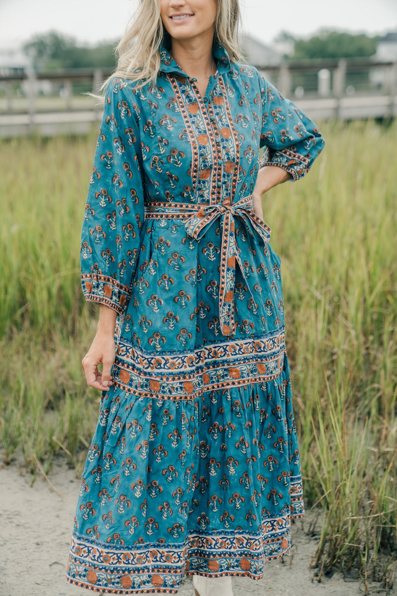 Holly Maxi | Cornflower