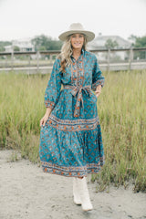 Holly Maxi | Cornflower