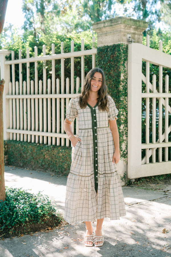Leilani | Garden Plaid