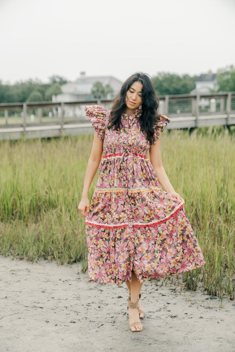 Beau Maxi | Teaberry