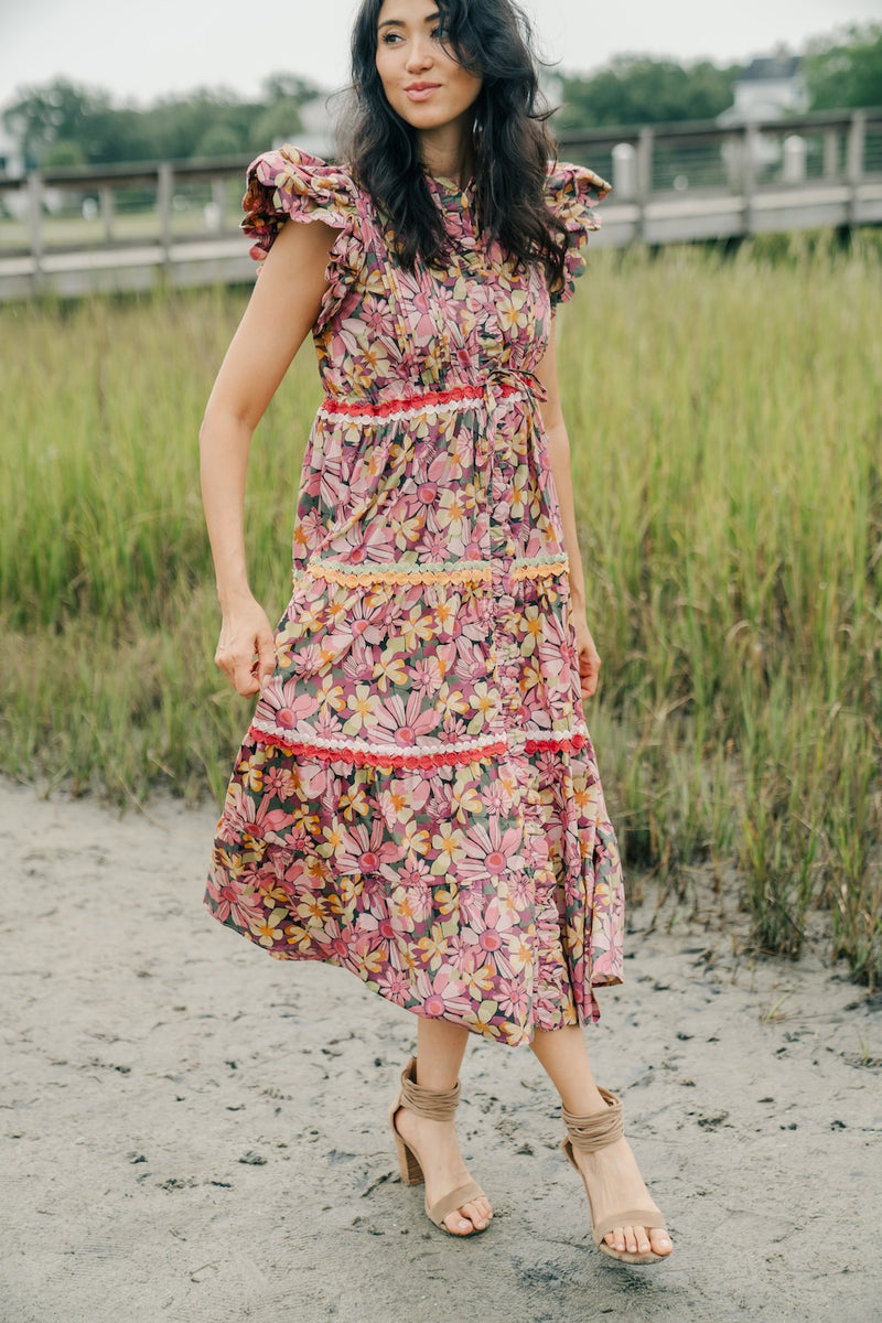 Beau Maxi | Teaberry