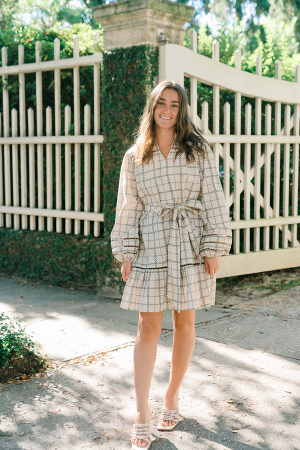 Adeline | Garden Plaid
