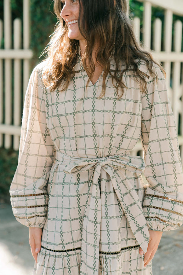 Adeline | Garden Plaid