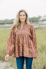 Marigold Blouse | Autumn Maple