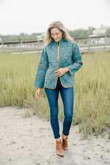 Leo Jacket | Cornflower