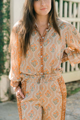 Zara Blouse | Burnt Orchid