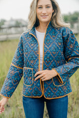 Leo Jacket | Bluebell