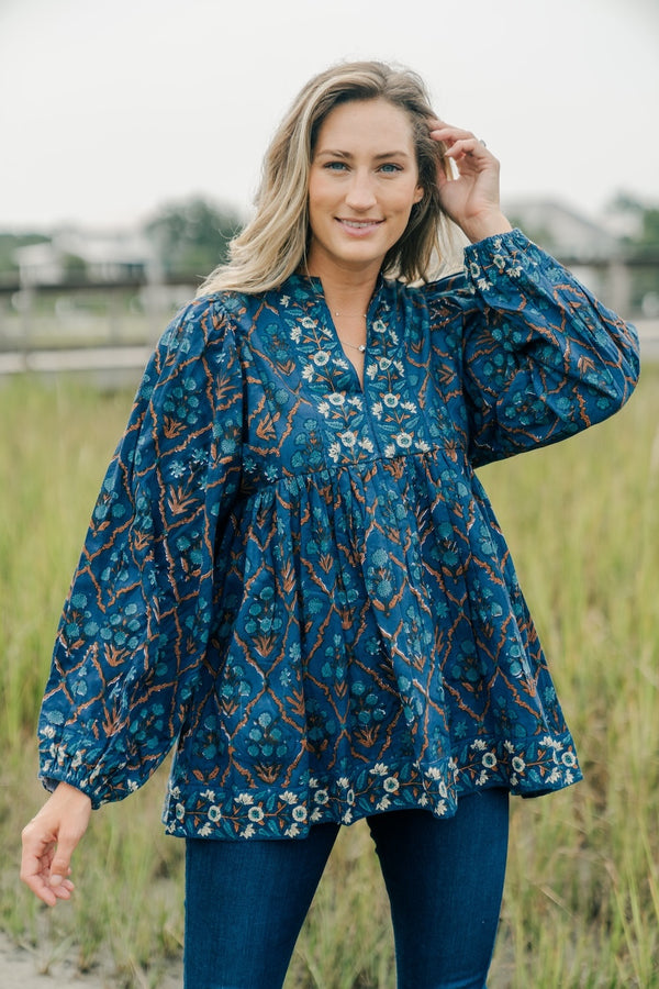 Marigold Blouse | Bluebell