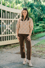 Cara Blouse | Burnt Orchid